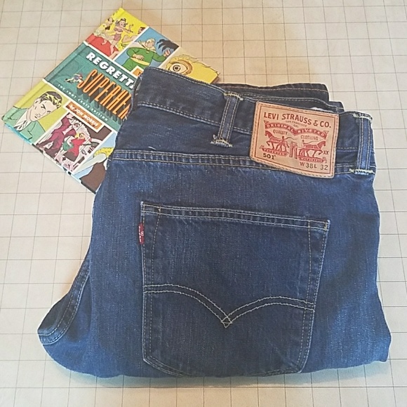 levis 501 38 x 32